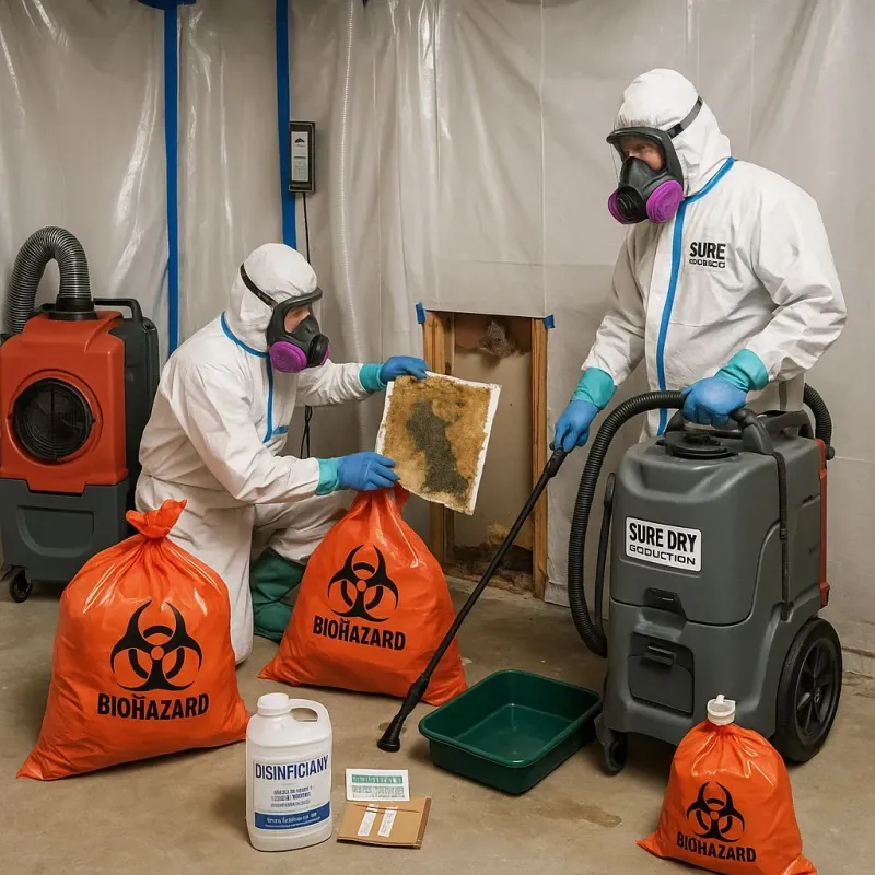 Contaminated Water Handling Protocols process in Tulare, CA