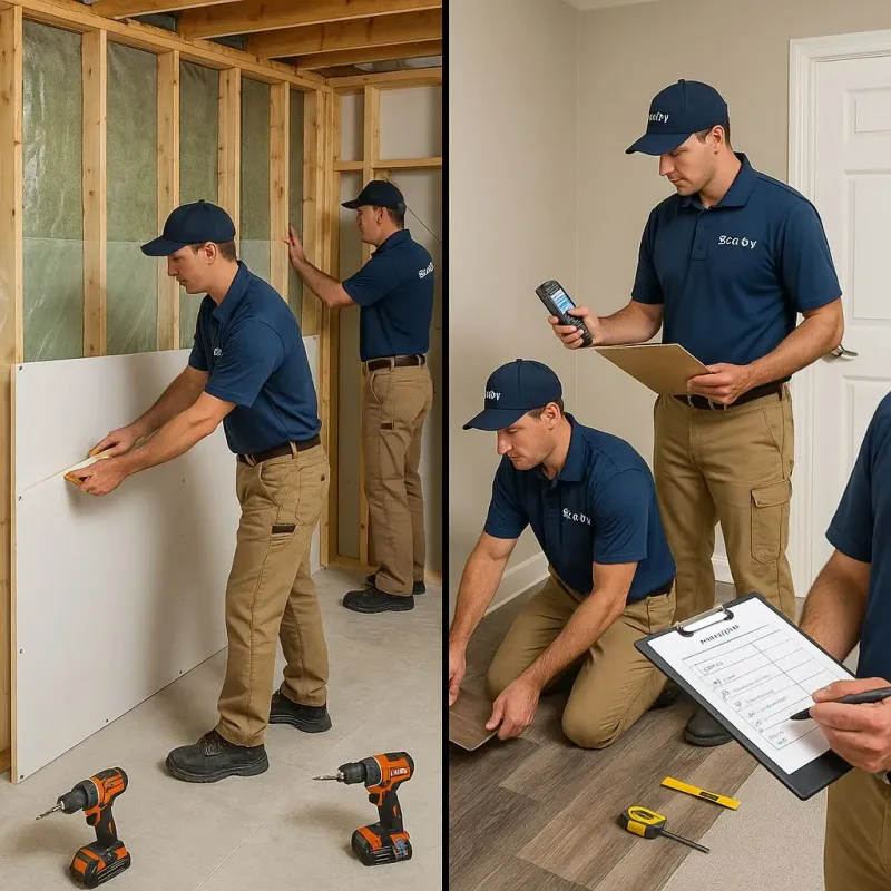 Repairs and Reconstruction process in Tulare, CA